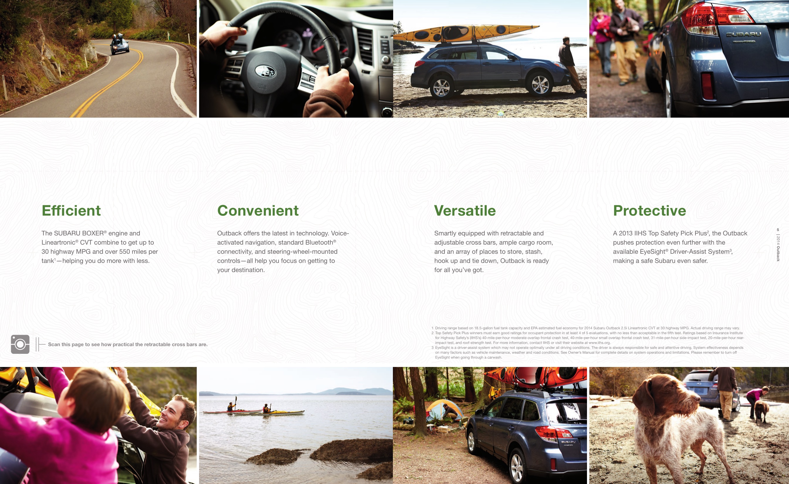 2014 Subaru Outback Brochure Page 17
